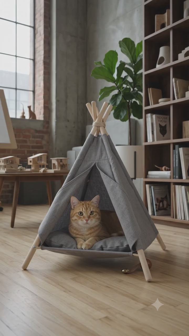 Cat Tent Bed Frame, Dog Bed, Pet Bed, Cat Bed